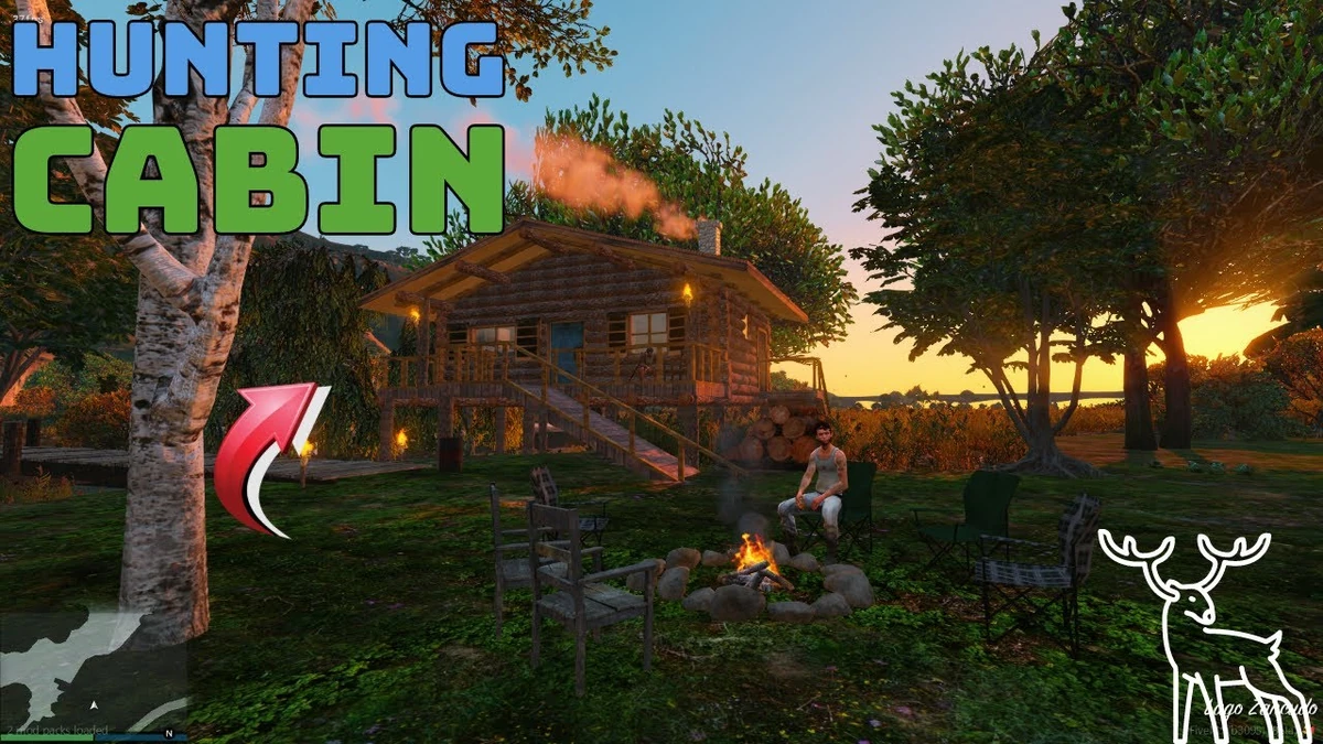 Wood Hunting Shop Cabin MLO – Fully Open Source FiveM Interior